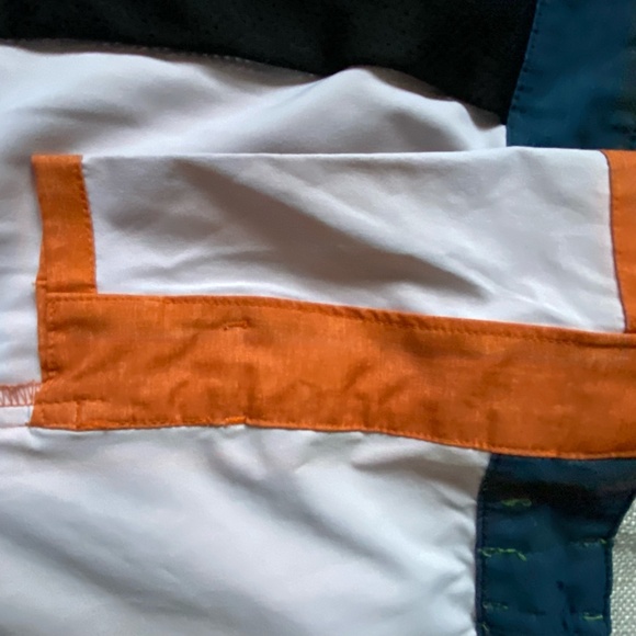 tentree Mens Orange Swim Beach Vacation Suit Shorts.Sz-40 - Picture 12 of 16